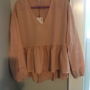 Long sleeve swing Blouse, never worn